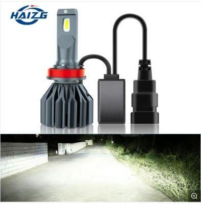 Haizg Newest Model S10 60W Auto Lighting System Car LED Headlight Bulbs 9005 9006 H1 H4 H7 H11