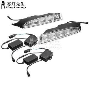 Car Exact Fit Switchback LED DRL Fog Lights with Turn Signals for Scirocco R 2009-2014