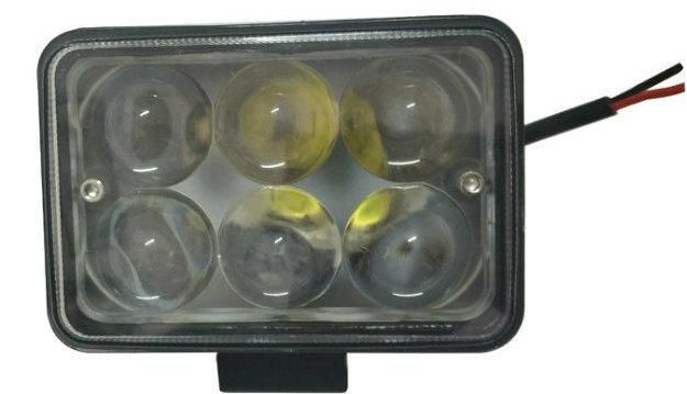 6 LEDs Sealed Square Headlight LED Driving Light