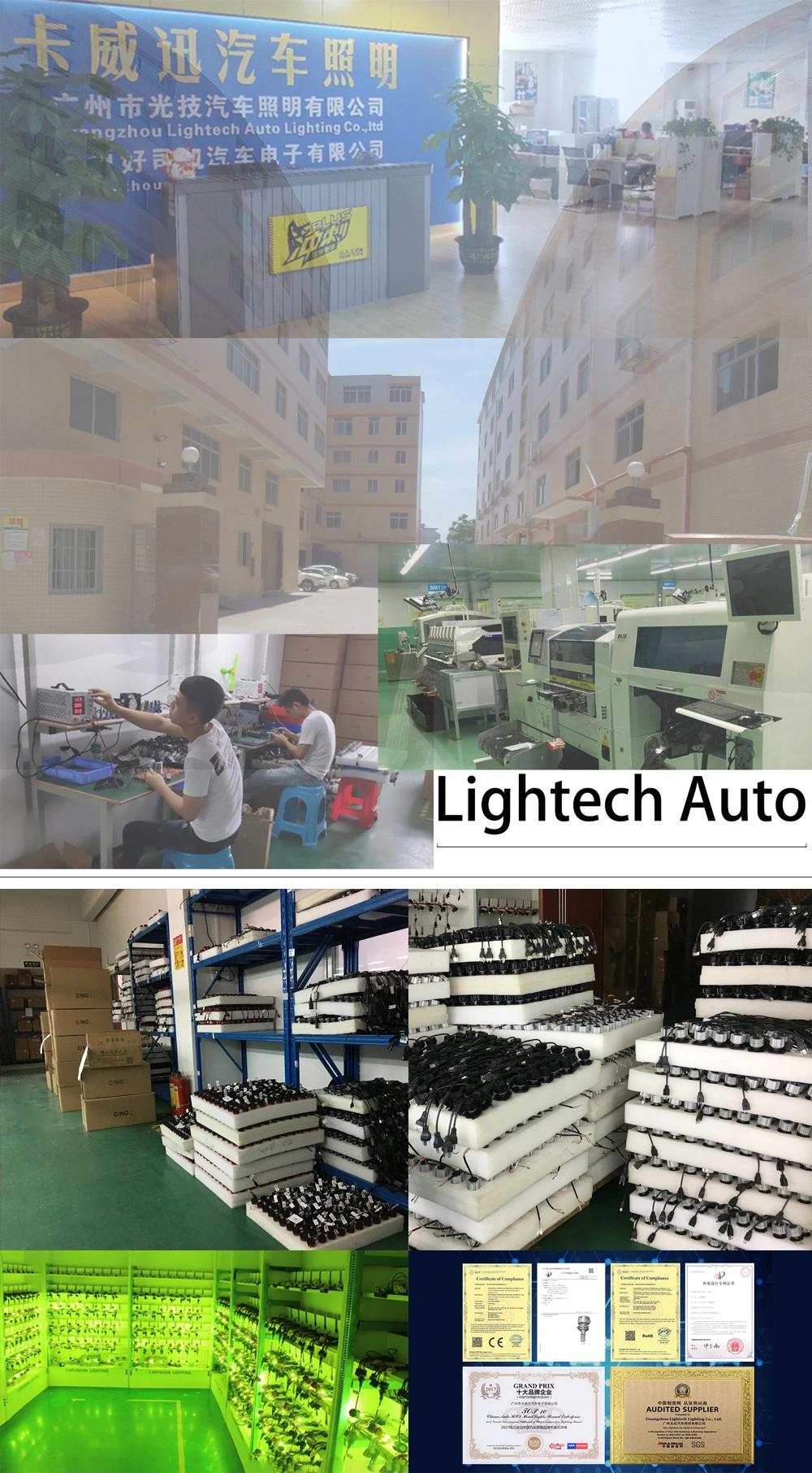 Lightech Auto Mini H1 Model LED Bi Projector Lens Rx9 Retrofit Headlight H7 H11 H4 Refit