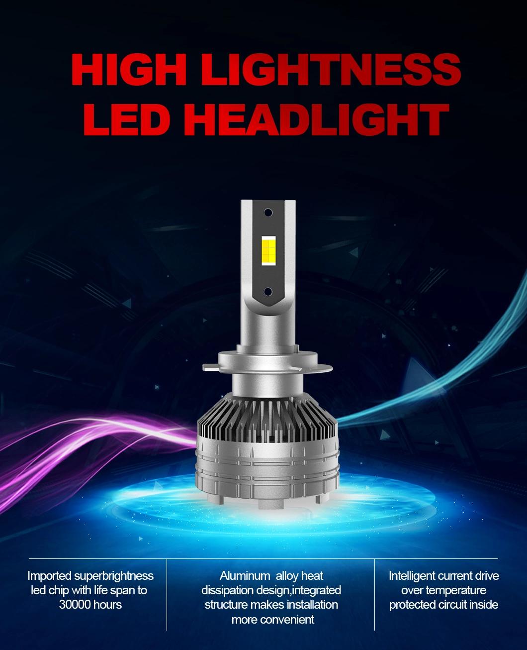 40W Super Bright High Power Auto Car Accessories Hot Selling LED Headlight Bulbs H11 Car LED Headlight