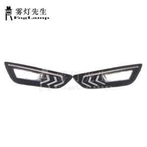 Daytime Running Lights and Fog Lamp Fog Light Cover for Ford Focus 2015 -2018