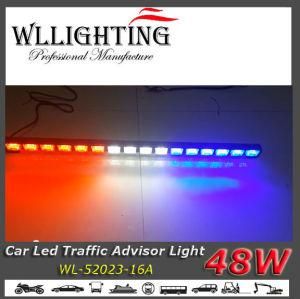 Multicolor LED Light Bar for Truck Blue/White/Red