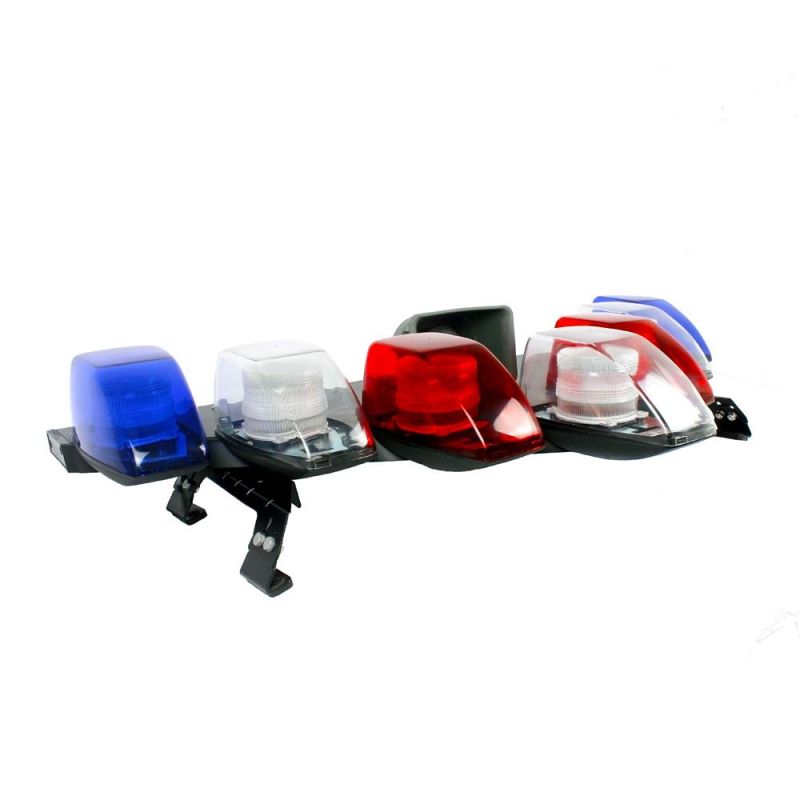 Haibang V Shape Lights LED Flashing Emergency Warning Light Bar Speaker Security Car Lightbar