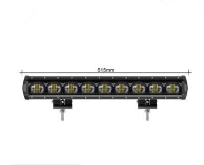 90W Single Row 9d Spot LED Light Bar