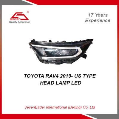 High Quality Car Auto Head Lamp Light LED for Toyota RAV4 2019- Us Type