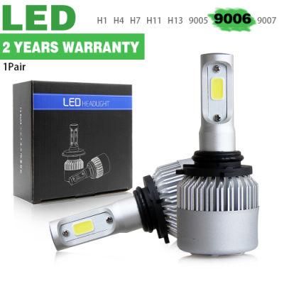 S2 LED Headlight Bulb 8000lm 36W Car Truck