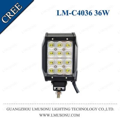 Lmusonu Hot Sale IP67 CREE LED Driving off Road Light Bar 3240lm for 4X4 4 Inch 36W Four Rows LED Light Bar