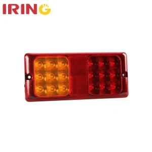 Waterproof LED Combination Rear Light for Truck Trailer with Reflector