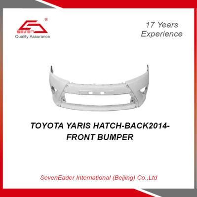 Car Accessories Auto Car Spare Parts Front Bumper for Toyota Yaris Hatch-Back 2014-