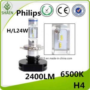 2400lm H4 LED Auto Headlight 50W DC 10-32V
