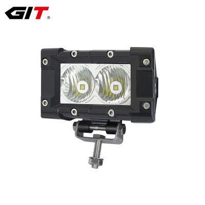 Single Row 20W 4.7inch LED Work Light Bar for Jeep Offroad 4X4 Car Truck (GT-BS06B-2L)