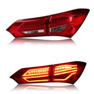 for Car Tail Light for Corolla LED Taillight for 2014 2015 2016 2017 for Corolla Rear Lamp with Smoke/Red Wholesale 2014 2015