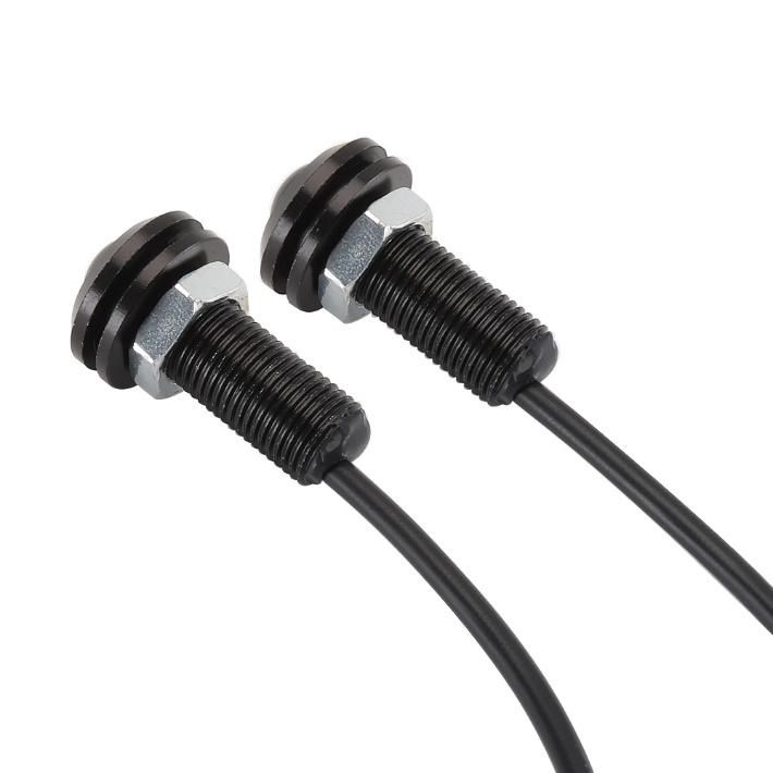2PCS 18mm Daytime Running Lights Car LED Eagle Eye Lights DRL LED 12V Backup Reversing Parking Signal Automobiles Lamps DRL