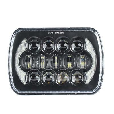 Professional LED Lights Supplier 85W 7inch Super Bright Flood LED Working Light with Lens