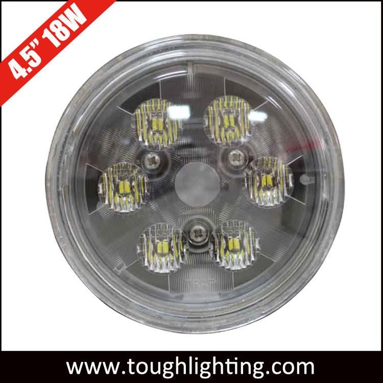 4.5" 18W Round PAR36 LED Sealed Beam Work Lights for John Deere Tractors