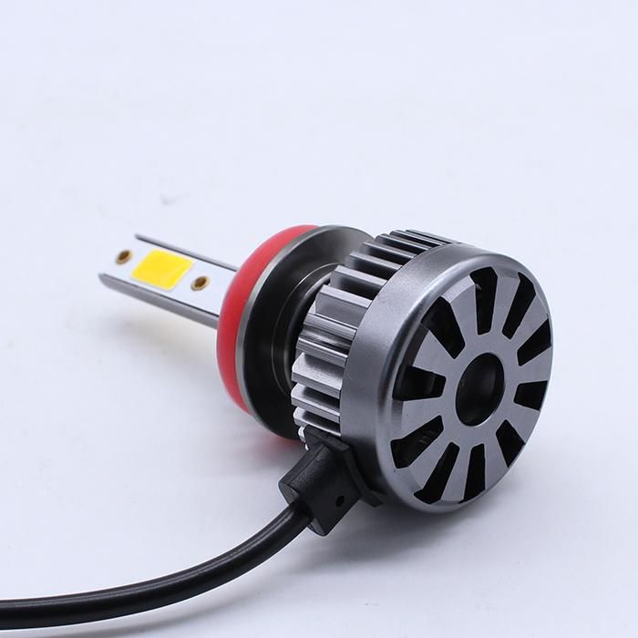 Gt3b High Power White Yellow Auto Dual Color C6 LED Headlight 4000lm H11 LED Bulb
