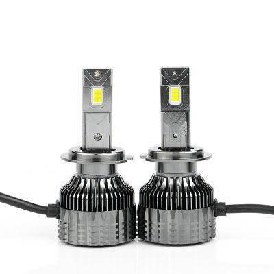 Super Bright High Power 3000K 4300K 6000K LED H7 Bulb 5500lm 55W LED H7 Tricolor LED Headlight