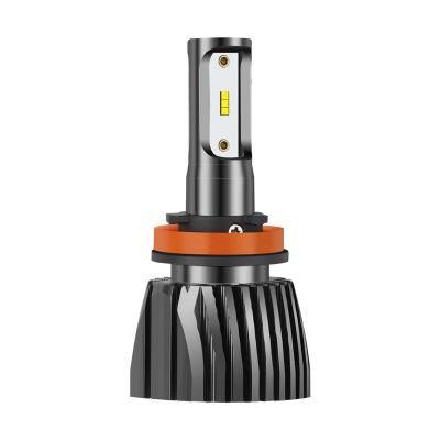 Auto Lighting System 40W 5500lm 6500K 3570 Chips Headlamp Bulbs H11 LED Auto Car Headlight