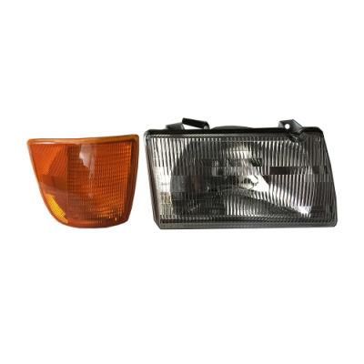 Auto Accessories American Heavy Duty Truck Body Spare Parts Peterbilt 377 Head Lamp with Corner Lamp Complete T-24001