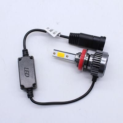 3000K H11 COB LED High Beam Car 80W 8000lm LED Headlight Conversion Kit for Car