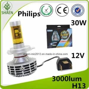 LED Car Light 3000lm Auto Headlight All in One 30W H13