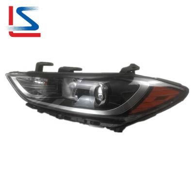 Auto Head Lamp for Elantra 2017-2018 (electric/Yellow) 92101f2040 92102f2040 Halogen Car Headlight USA Model