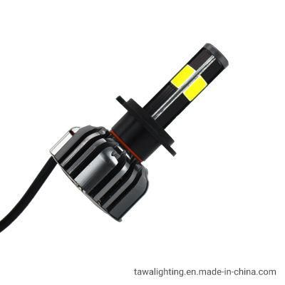Conpex H7 Car Headlight Bulbs 4 Side Car Light COB Chip Automotive Kits Auto Car Headlight