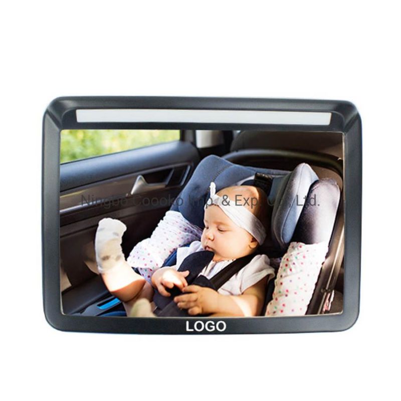 Best Price High Quality Safety Baby Car Mirror with LED Light