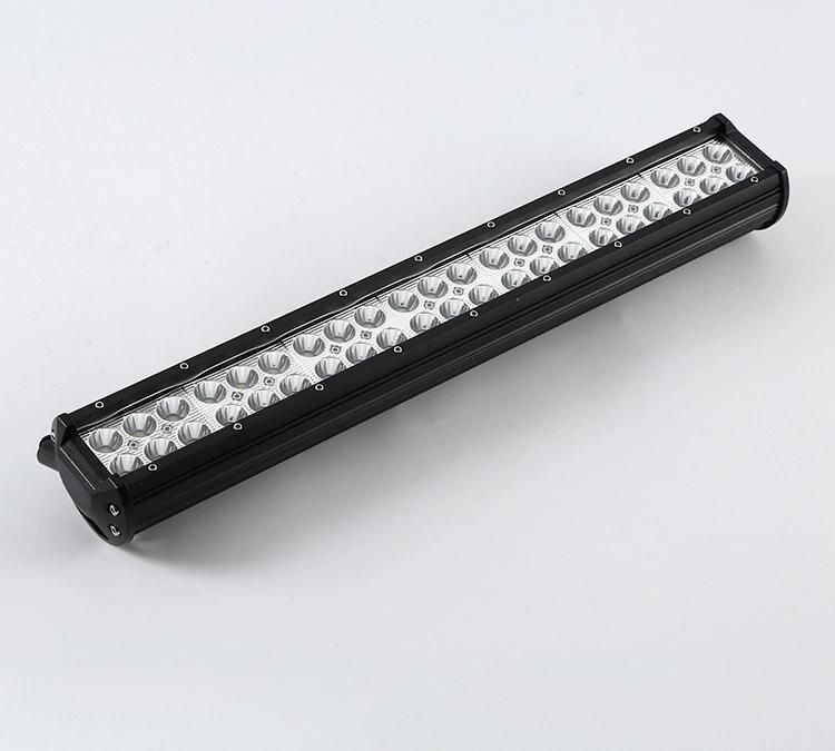 126W 12V Double Rows Hot Sale Offroad Driving Lamp Straight Combo LED Light Bar