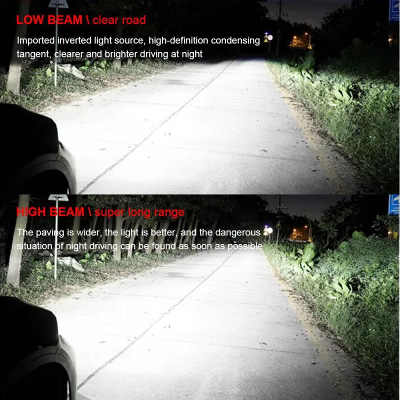 Super Bright High Power V6 LED Car Headlight 60W 10000lm H4 9005 9006 LED Car Headlight for General Models
