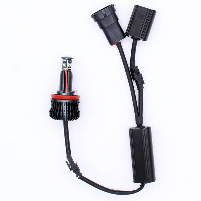 LED Car Light Bulb Angel Eyes 40W White H8 for BMW