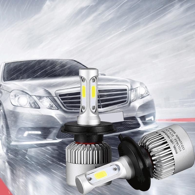 LED Headlight Bulbs H4 H7 LED Headlight 4000lumen Auto Car S2 H4 H7 LED Headlight