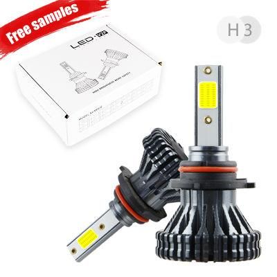 20W 2500lm H4 Auto Lighting System Car LED Light Aluminum High Brightness Sylvania H11 LED Headlight