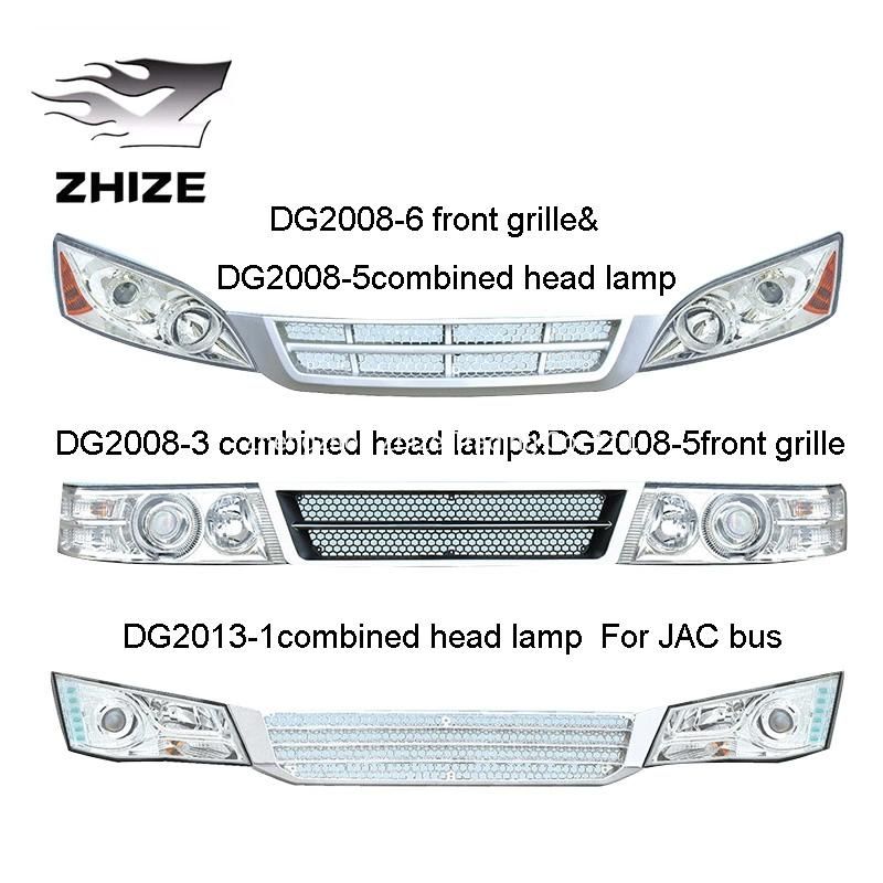 Original Dg2008-5front Grille Dg2008-3 Combined Head Lamp of Donggang Lamps