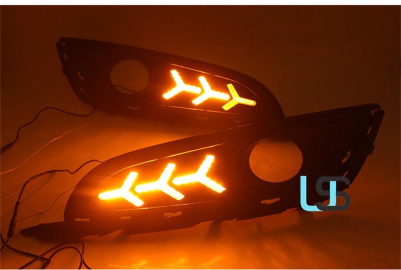 Turn Signal Daytime Running Lights Front Bumper Brake Fog Lamp for Buick Regal 2014-2016