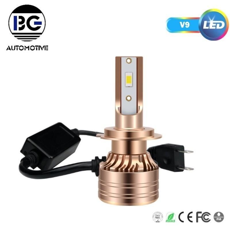 V9 LED Car Headlight Bulbs High Quality IP67 Waterproof High Beam H4 H11 Car LED Light Bulbs