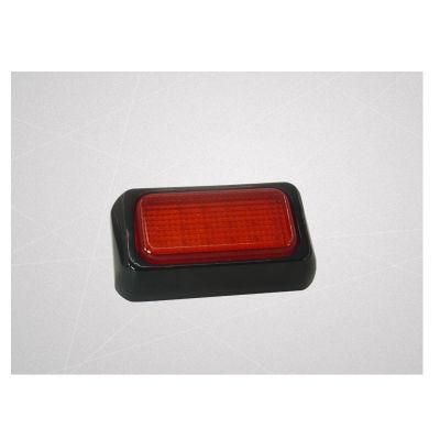 Factory High Quality 18PCS LEDs12-24V Rectangle Vehicle Stop Turn Rear Tail Lights for Truck Trailer Marine