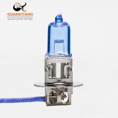 Manufacturer H3 12V 100W Blue Super White Car Lamp Headlight Auto Halogen Bulb