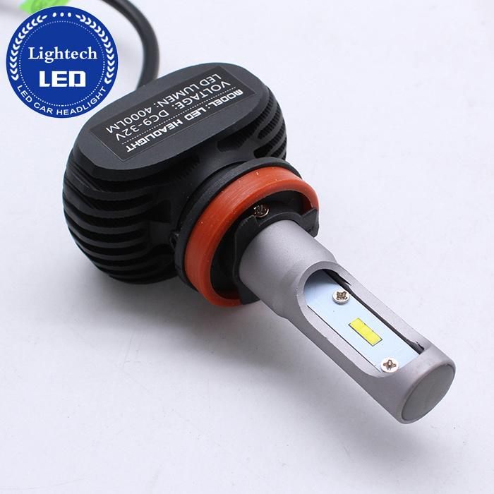 Car Accessories Auto Lamp H8 H9 H11 Headlight 6000K Light 72W 12000lm LED Bulb for Car and Motorcycle