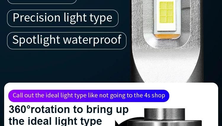 G50 C6 H7 H4 LED Car Headlight H1 H3 H8 H11 LED 9005 Hb4 9006 Hb5 Hb3 Hb2 9003 9004 9007 Car Lights Bulb 6500K Canbus