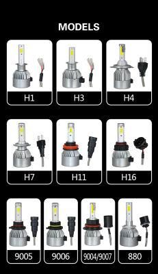 LED Headlight Super Bright Car Lamp C6 Auto Headlight