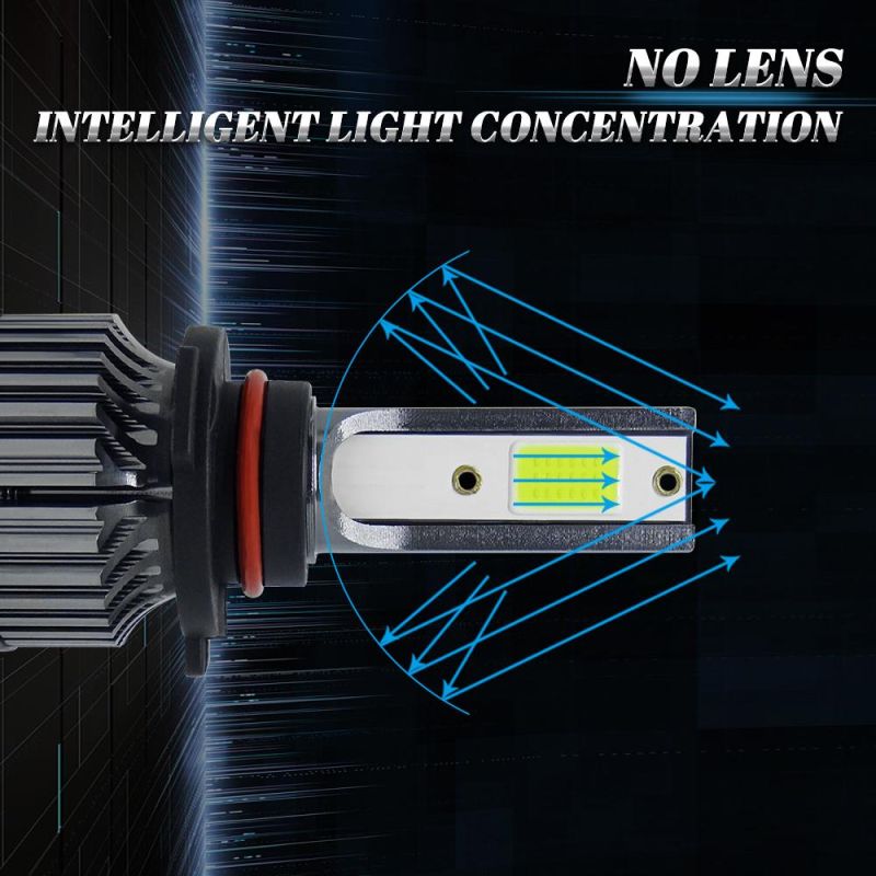 Powerful Super Bright LED LED Headlight 9005 Hb3 Auto Lamp Car Automobiles LED Head Lamp 12V 24V 8000K Blue Light
