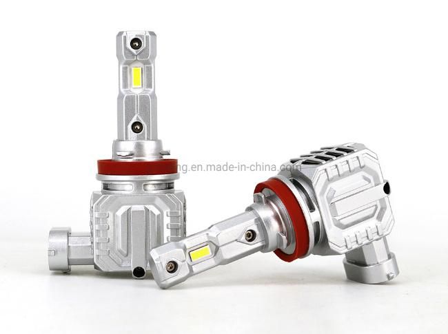 Mini Size All in One M5p 8000lm H8 Car LED Headlight