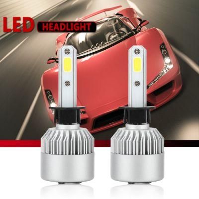 Manufacturer S2 C6 K5 H7 LED H4 Car Headlight Bulb 12V 24V 6000K H1 H3 H13 H11 9004 9007 Hb3 Hb4 Car Styling 8000lm COB Headlamp Fog Light