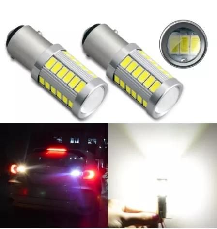 Unjoyliod LED 33SMD S25 P21W Ba15s 1156 5730 5630 LEDs Auto Parking Tail Light Bulbs Car LED Factory