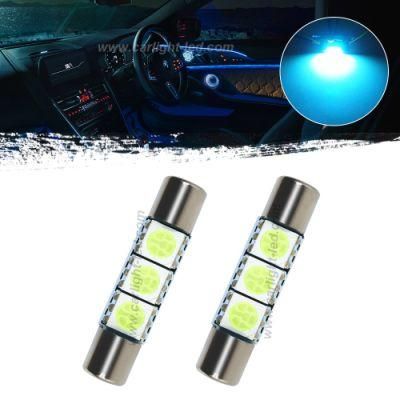 29mm Festoon Ice Blue License Plate Light Car Reading Light