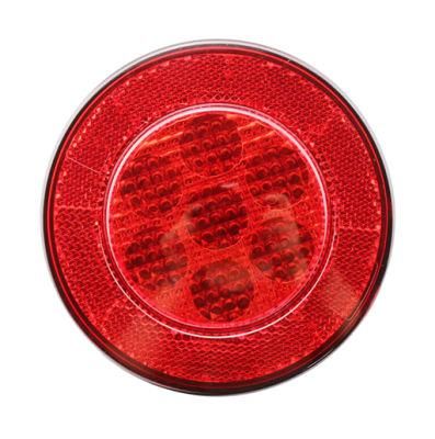 Manufacturer 10-30V E4 Adr Tractor Trailer Truck Round LED Rear Fog Light