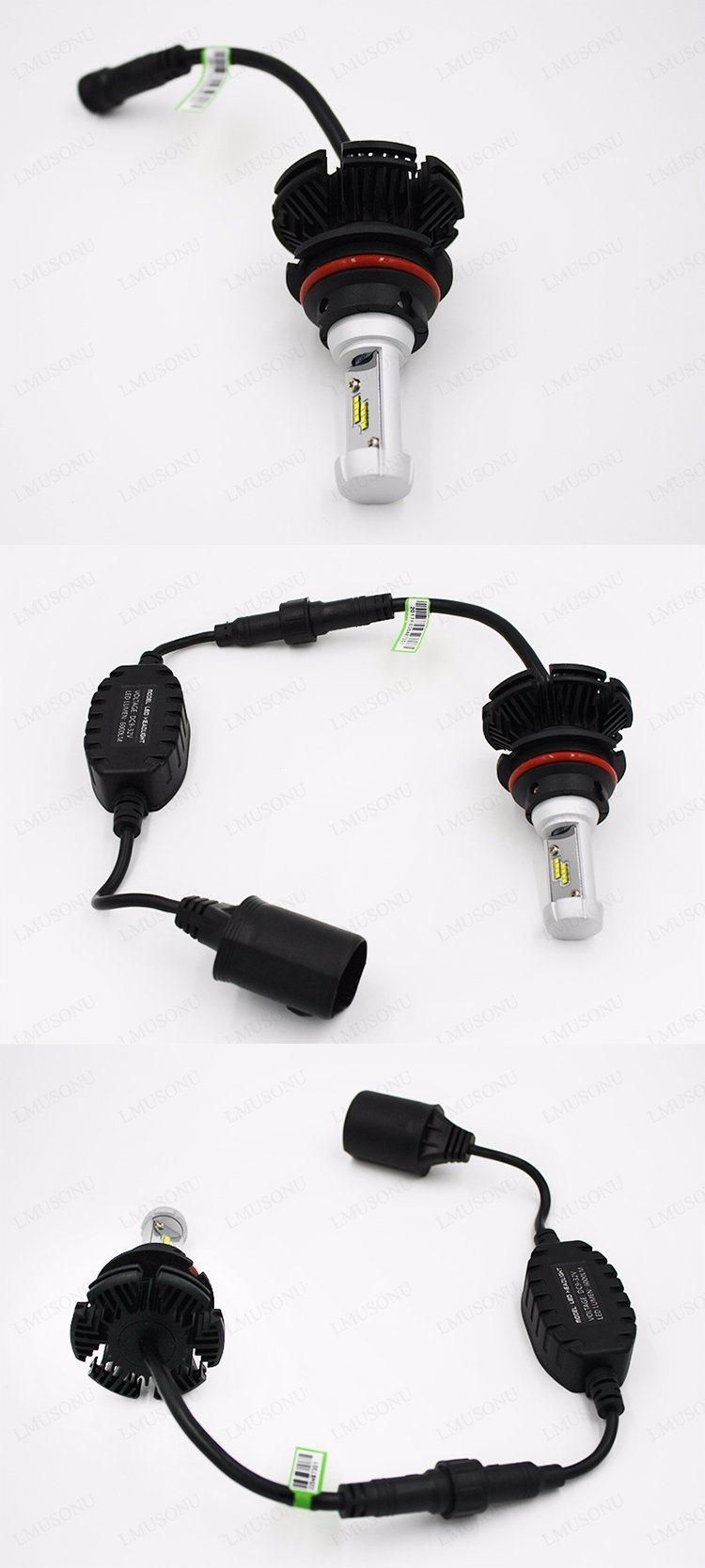 Lmusonu 7s Car Headlight 9007 LED Headlights LED Auto Lamp 25W 6000lm