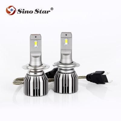 Factory Direct Su6-H7 2PCS LED Headlight H7 Car Headlight 6500K LED Car Bulb Kit